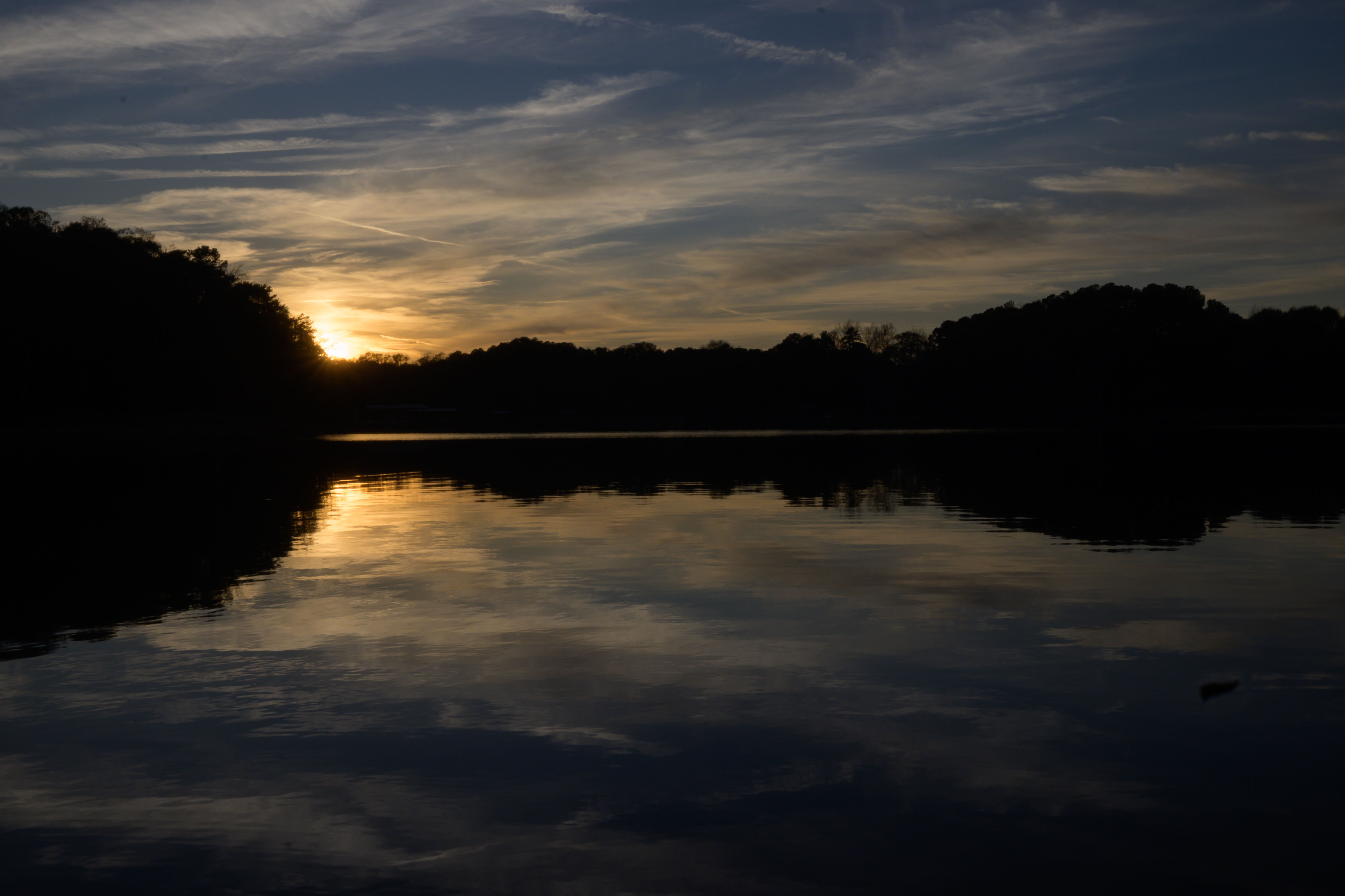 Lake Hartwell at Sunset